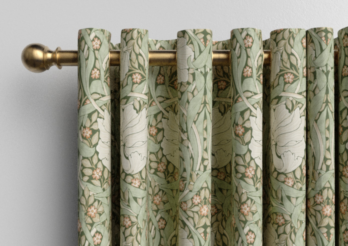 William Morris At Home Pimpernel, Nettle - Made to Measure Curtains - Image 12